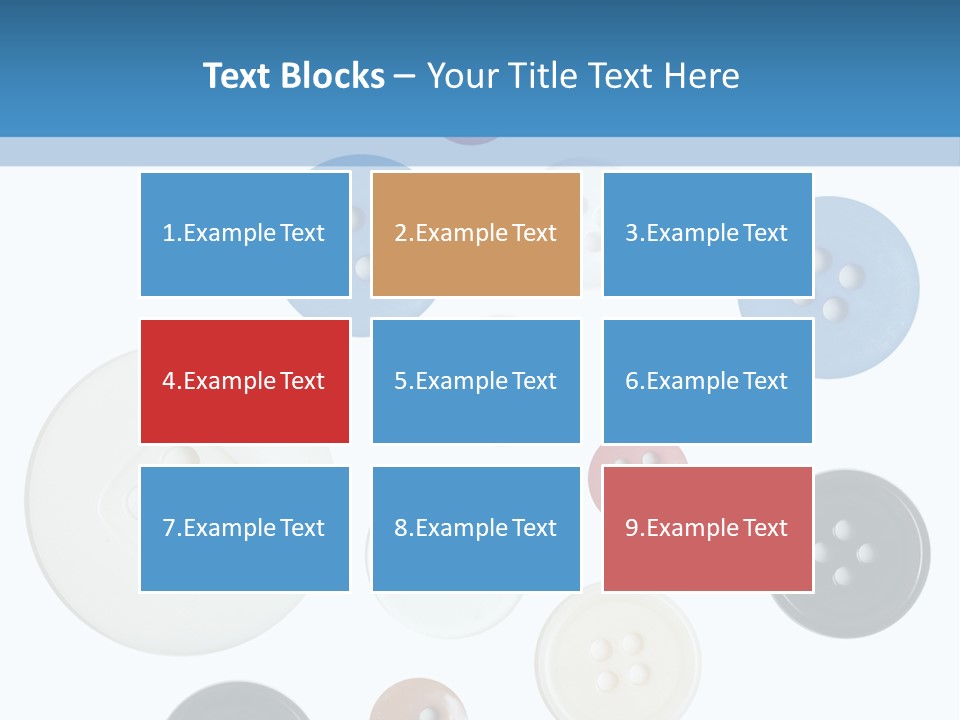Collection Repair Cloth PowerPoint Template