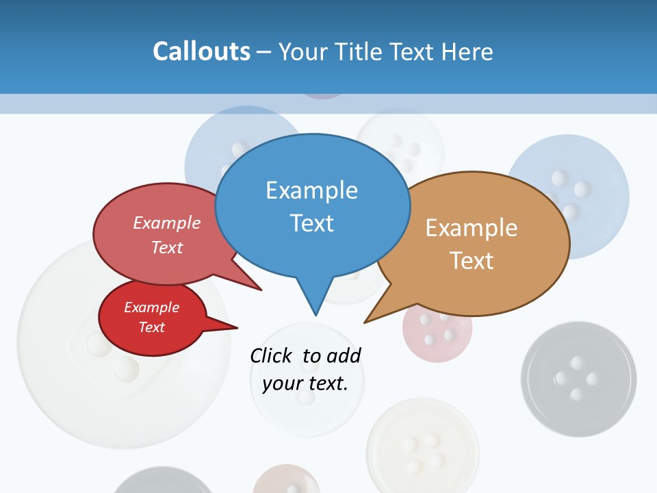 Collection Repair Cloth PowerPoint Template