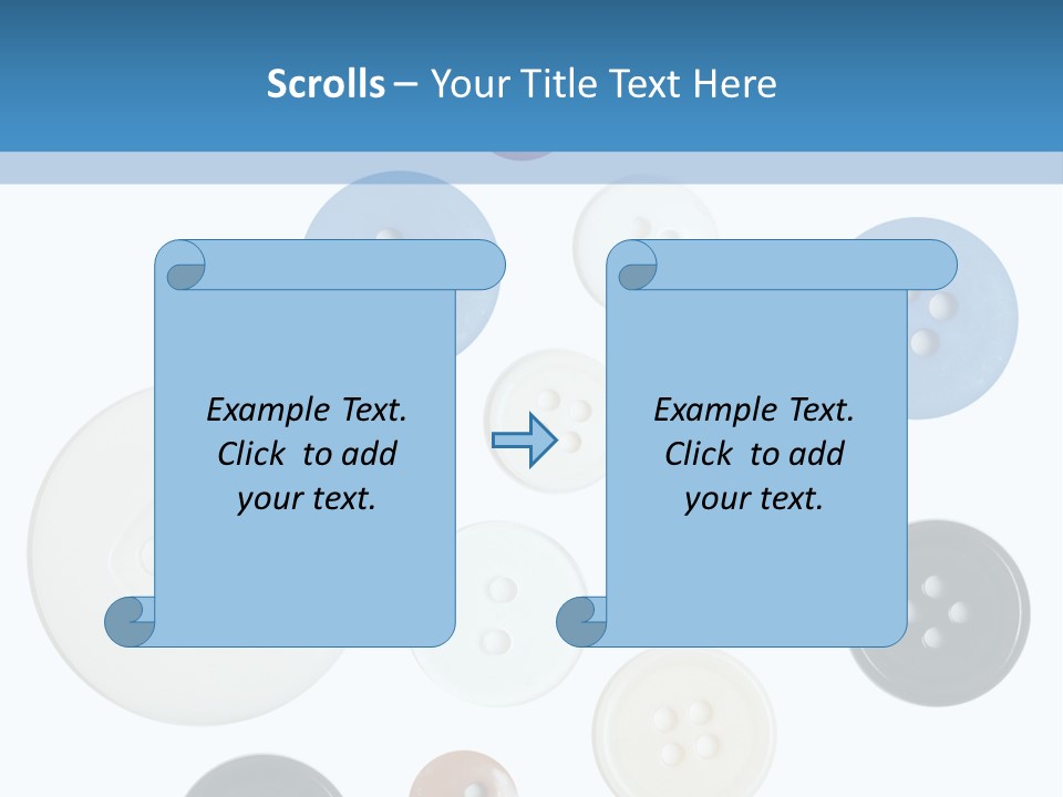 Collection Repair Cloth PowerPoint Template