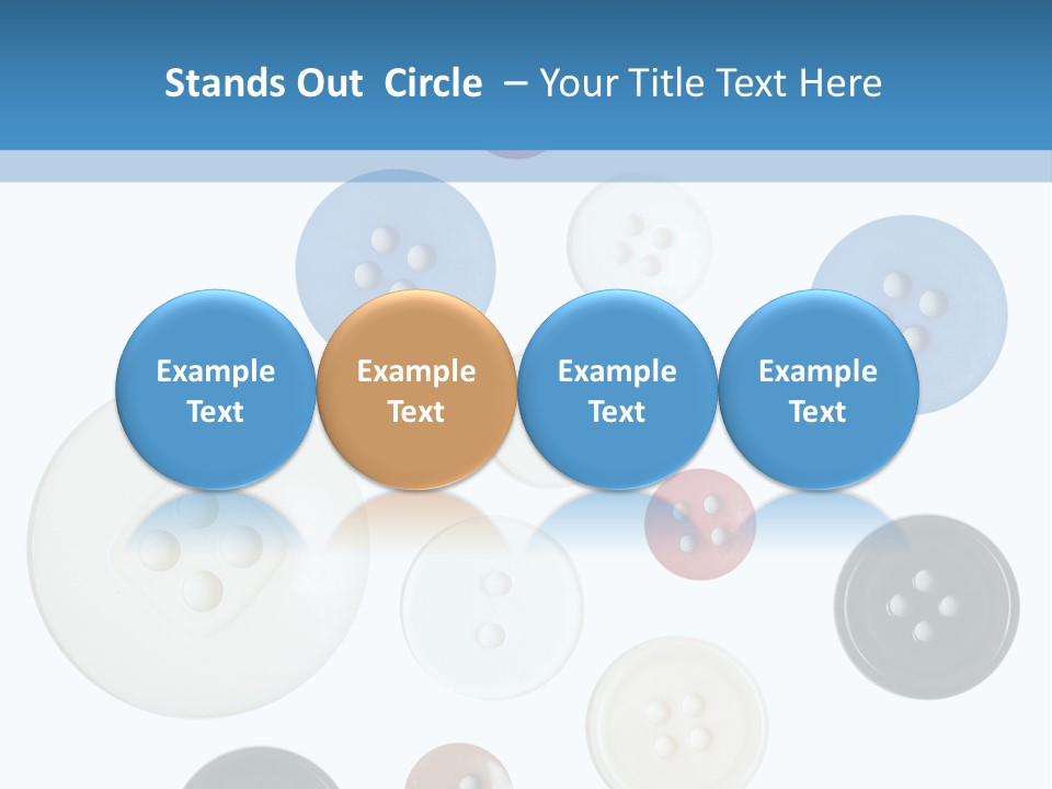 Collection Repair Cloth PowerPoint Template