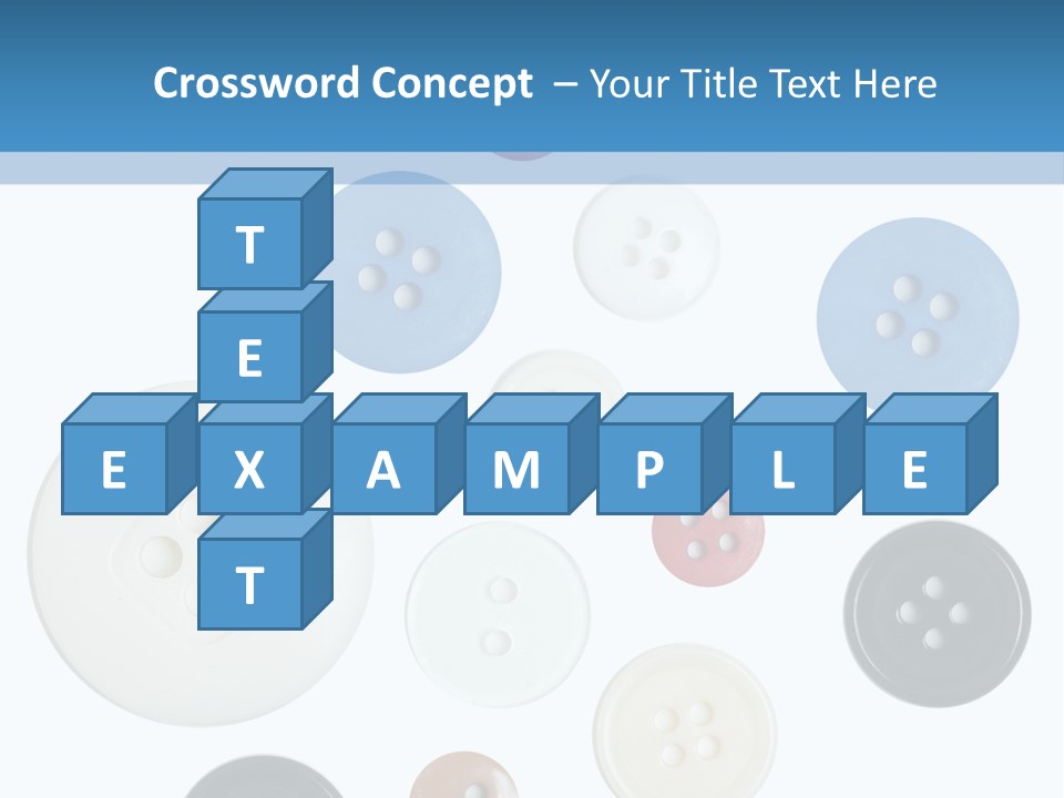 Collection Repair Cloth PowerPoint Template