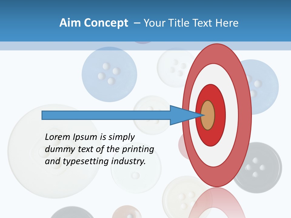 Collection Repair Cloth PowerPoint Template