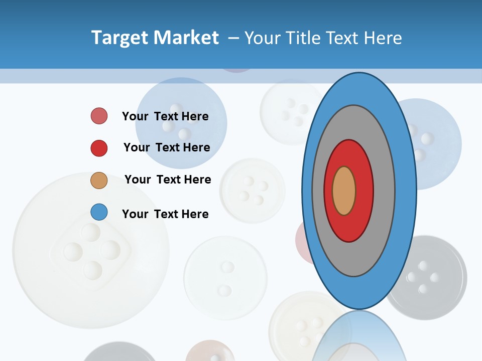 Collection Repair Cloth PowerPoint Template