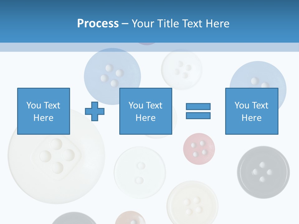 Collection Repair Cloth PowerPoint Template