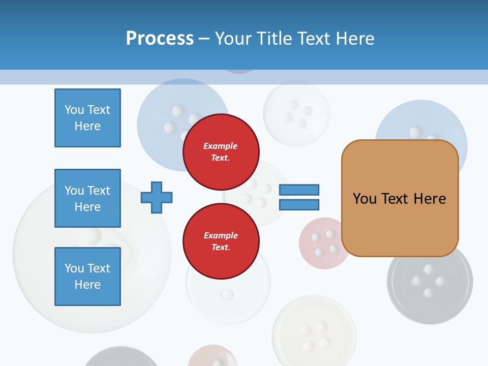 Collection Repair Cloth PowerPoint Template