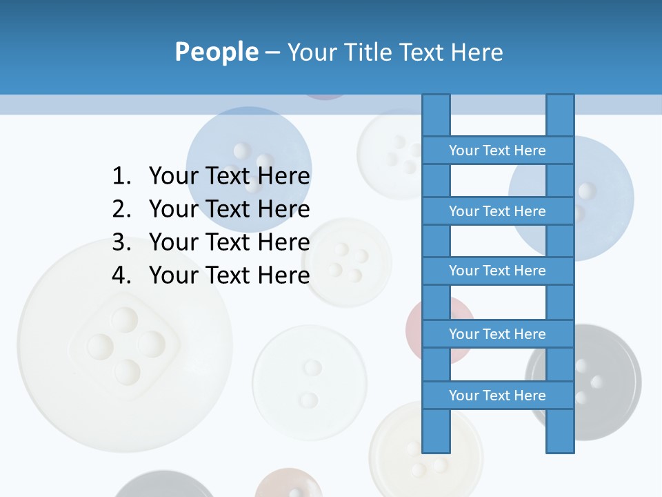 Collection Repair Cloth PowerPoint Template