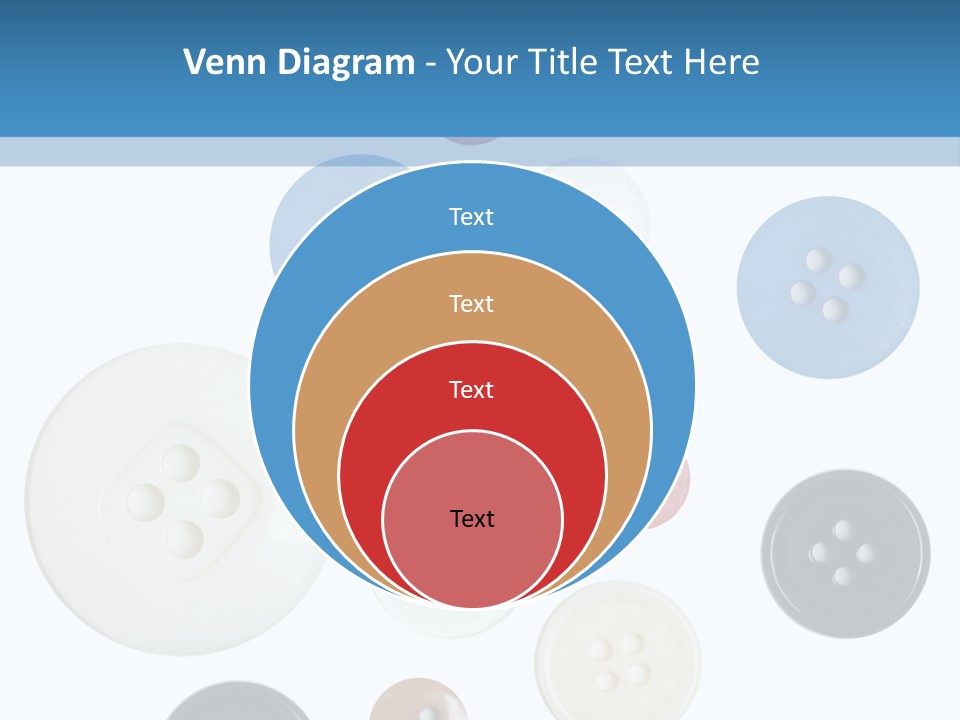 Collection Repair Cloth PowerPoint Template