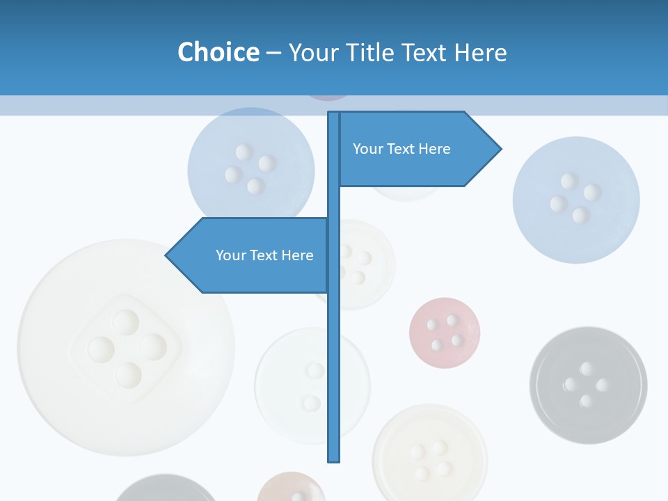 Collection Repair Cloth PowerPoint Template