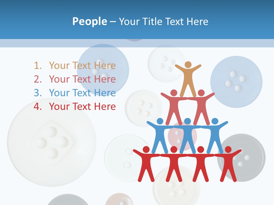 Collection Repair Cloth PowerPoint Template