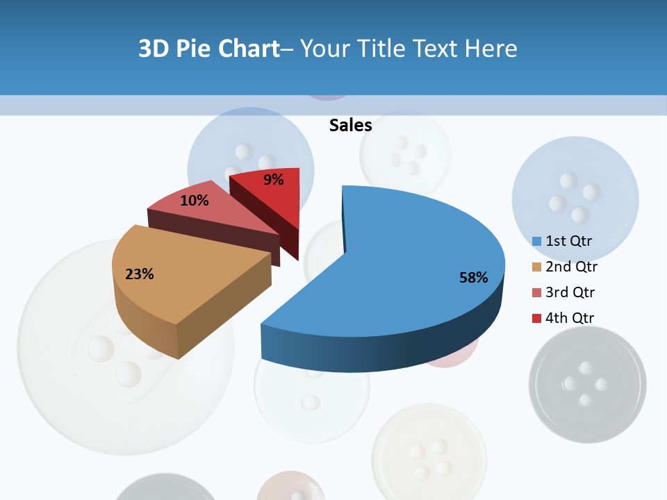 Collection Repair Cloth PowerPoint Template