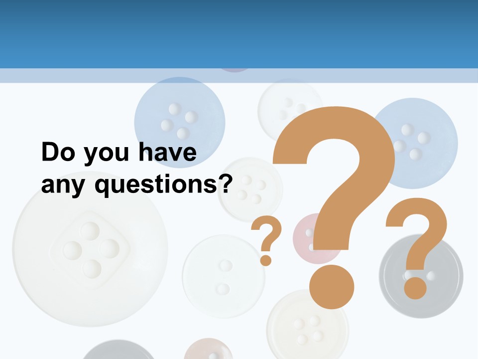 Collection Repair Cloth PowerPoint Template