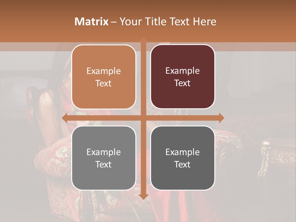 Emotion Young Sofa PowerPoint Template