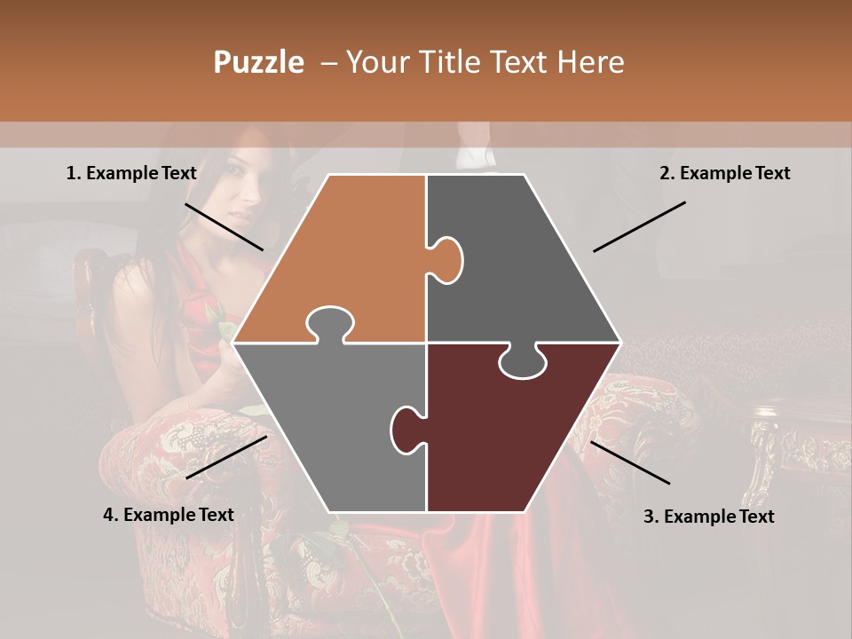 Emotion Young Sofa PowerPoint Template