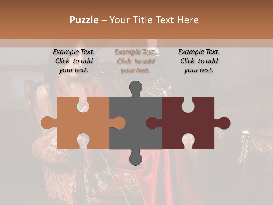 Emotion Young Sofa PowerPoint Template