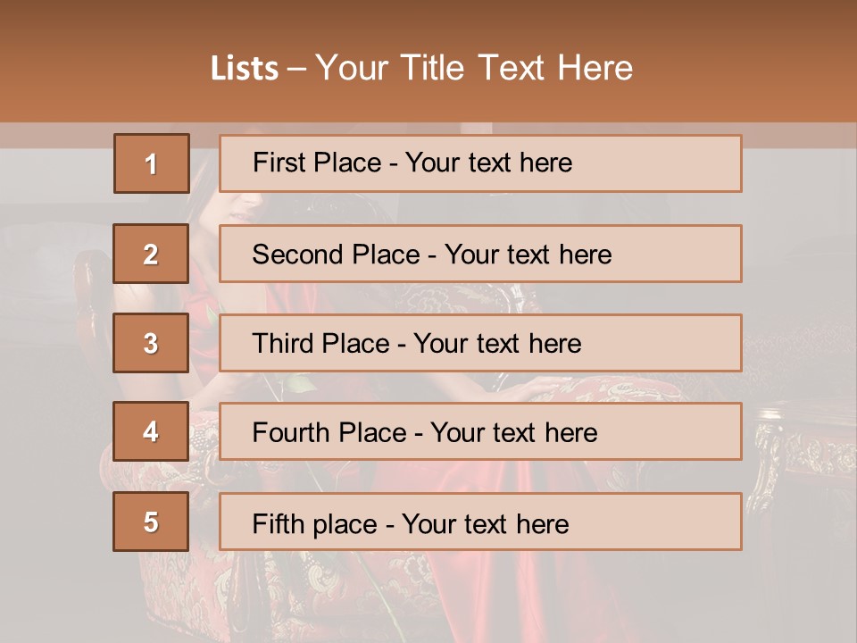 Emotion Young Sofa PowerPoint Template