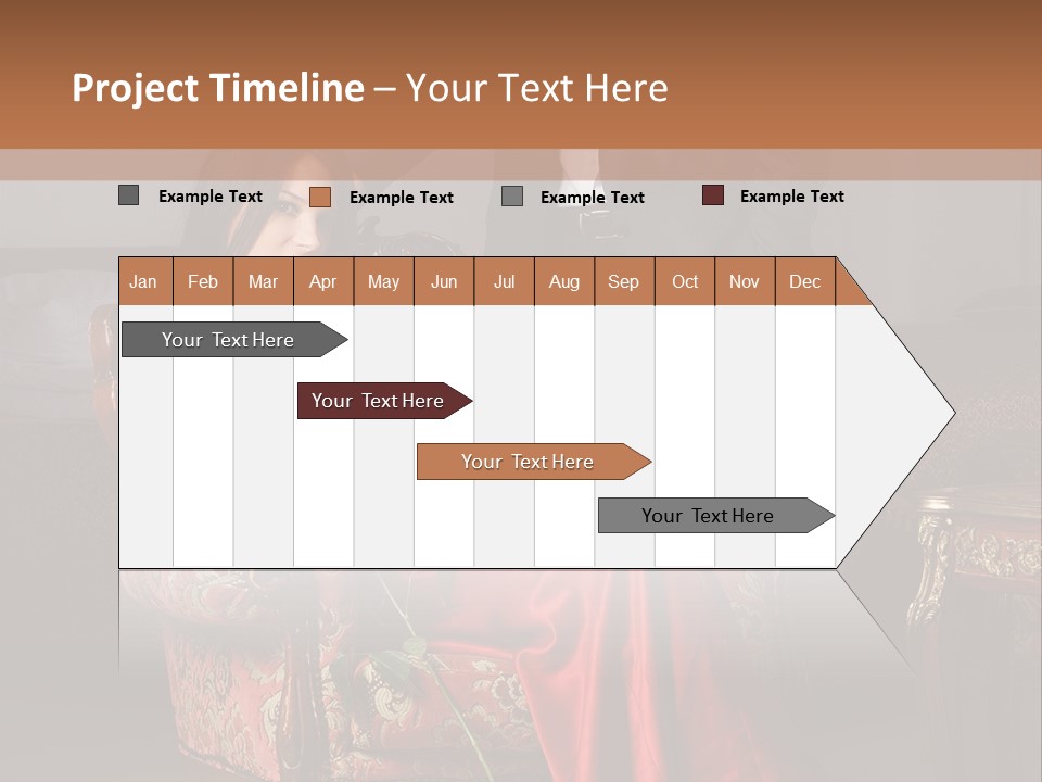 Emotion Young Sofa PowerPoint Template