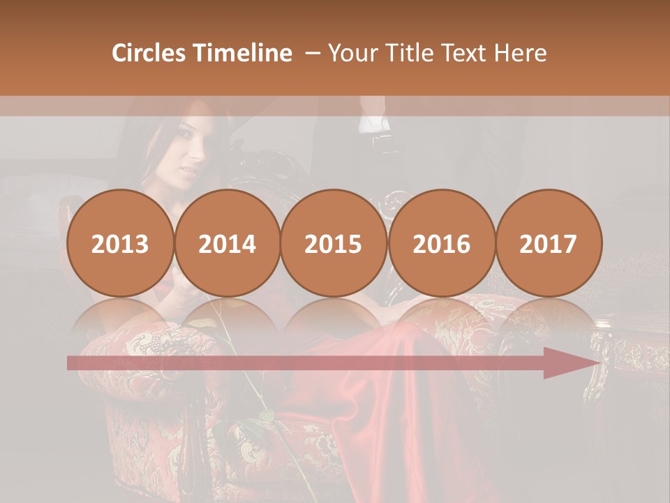 Emotion Young Sofa PowerPoint Template