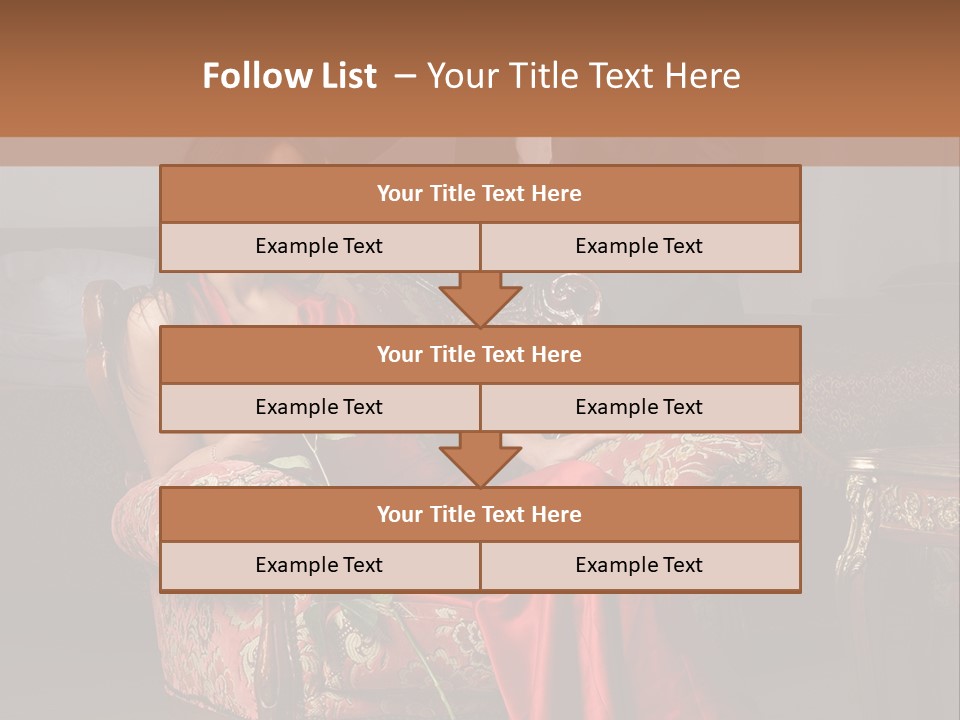 Emotion Young Sofa PowerPoint Template