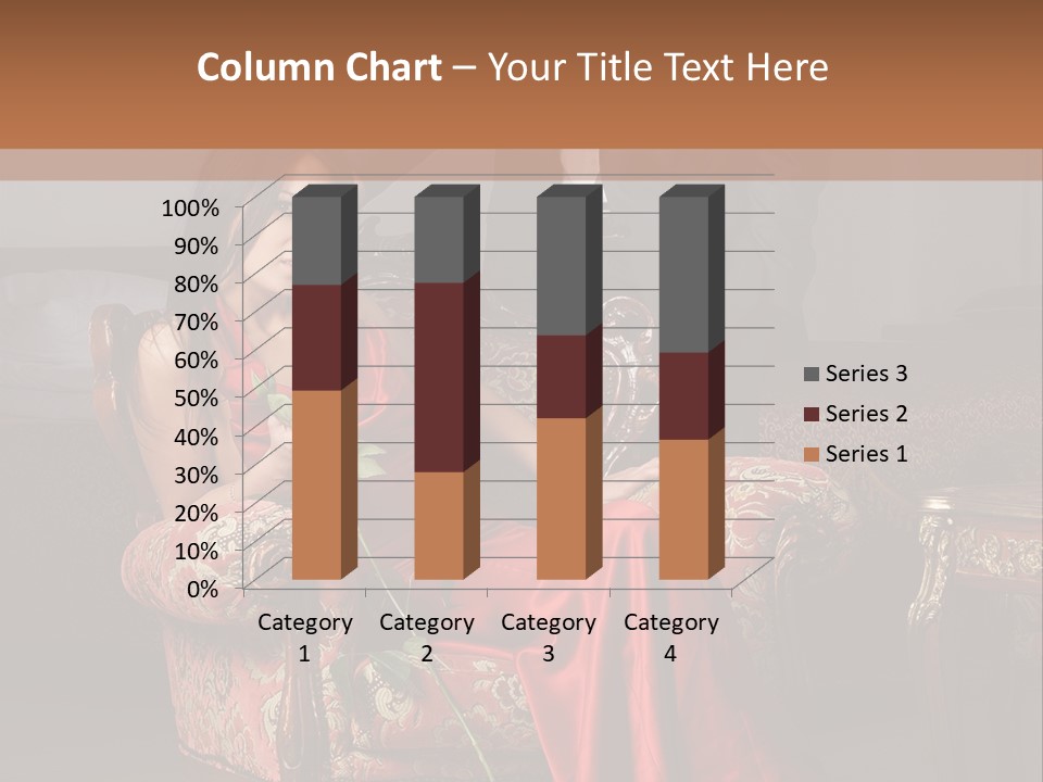 Emotion Young Sofa PowerPoint Template