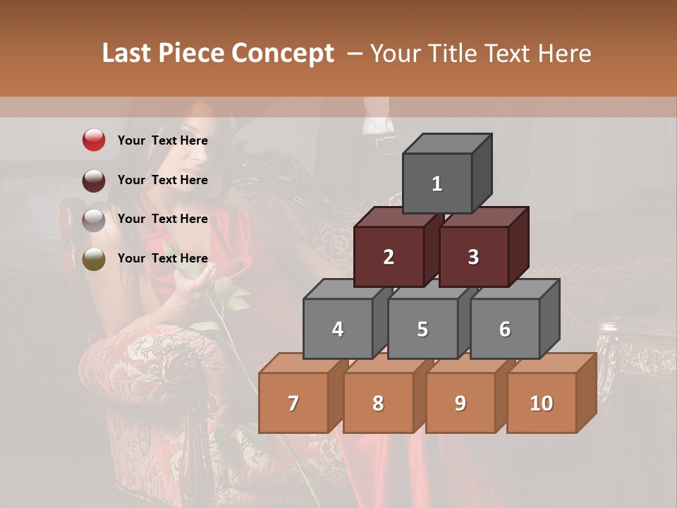 Emotion Young Sofa PowerPoint Template