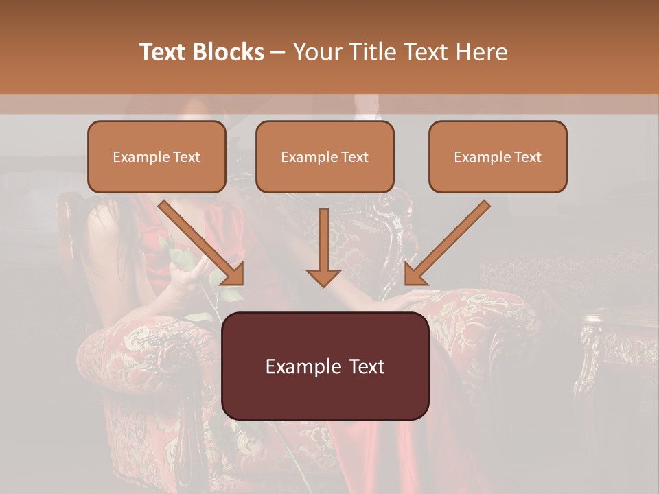 Emotion Young Sofa PowerPoint Template