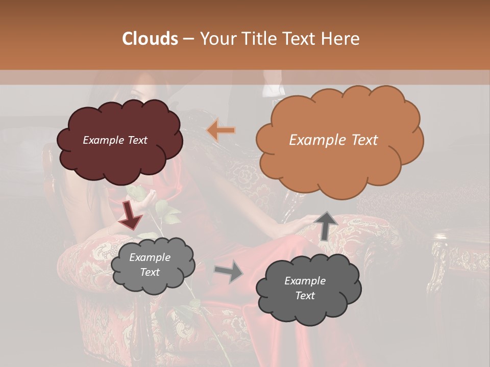 Emotion Young Sofa PowerPoint Template