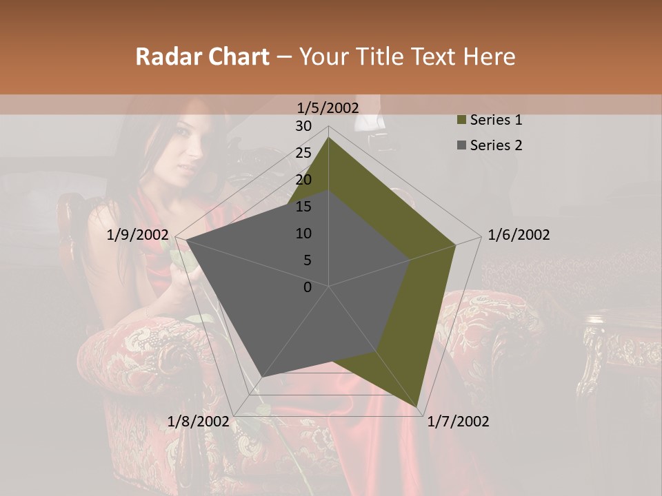 Emotion Young Sofa PowerPoint Template