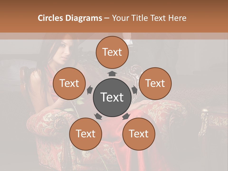 Emotion Young Sofa PowerPoint Template