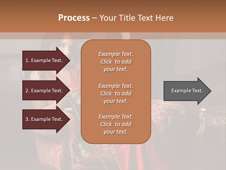 Emotion Young Sofa PowerPoint Template