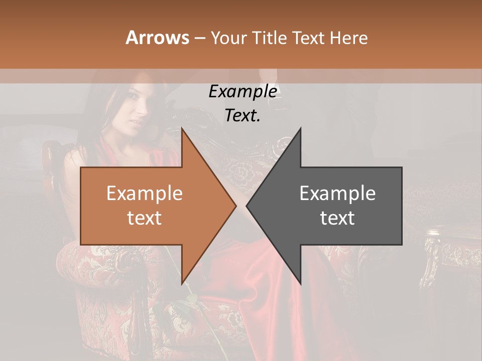 Emotion Young Sofa PowerPoint Template