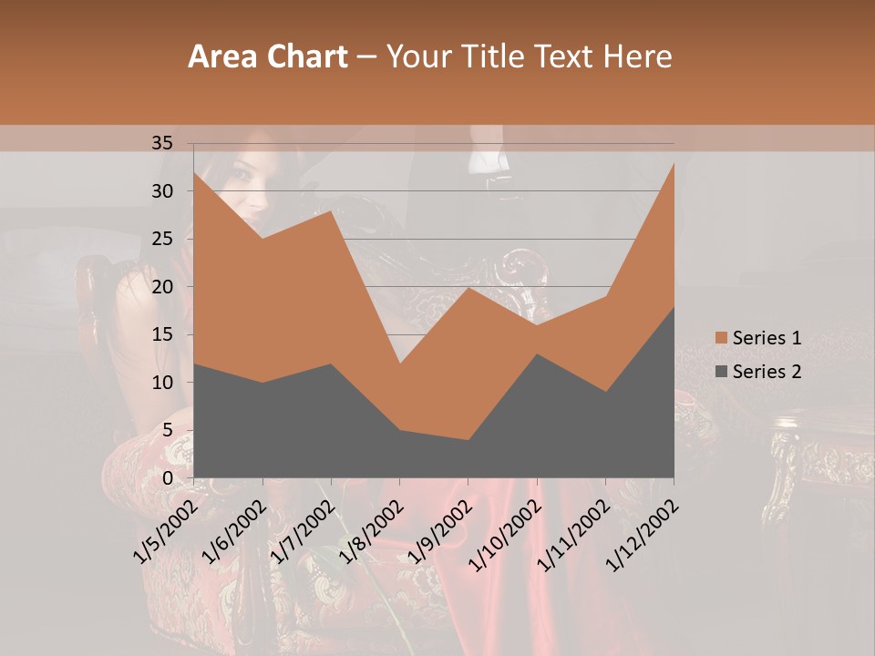 Emotion Young Sofa PowerPoint Template
