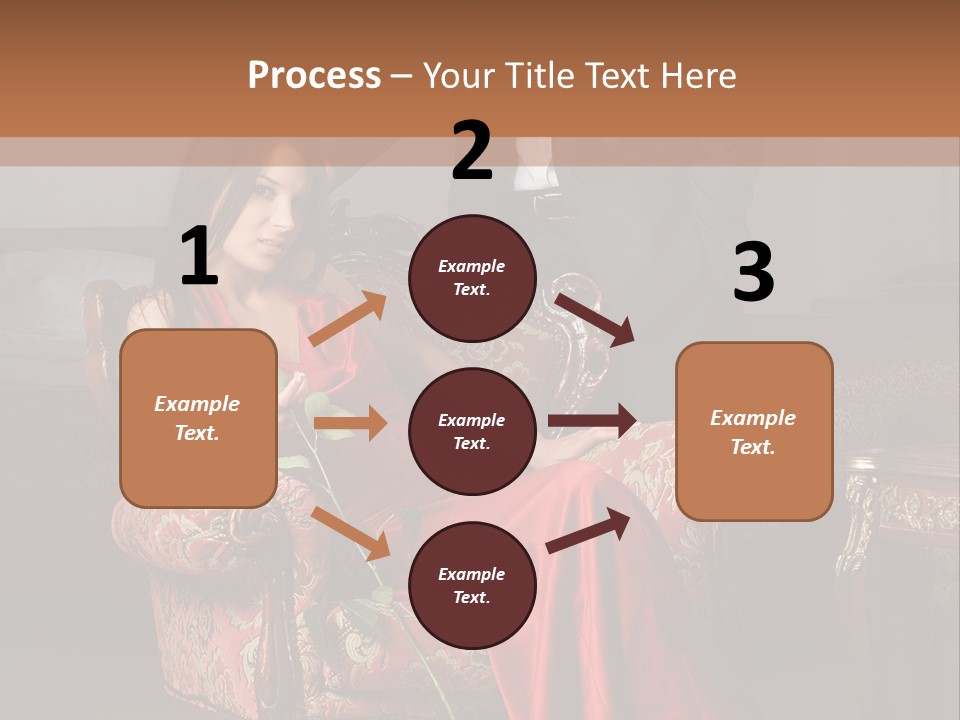 Emotion Young Sofa PowerPoint Template