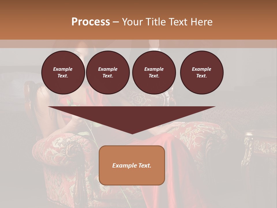 Emotion Young Sofa PowerPoint Template