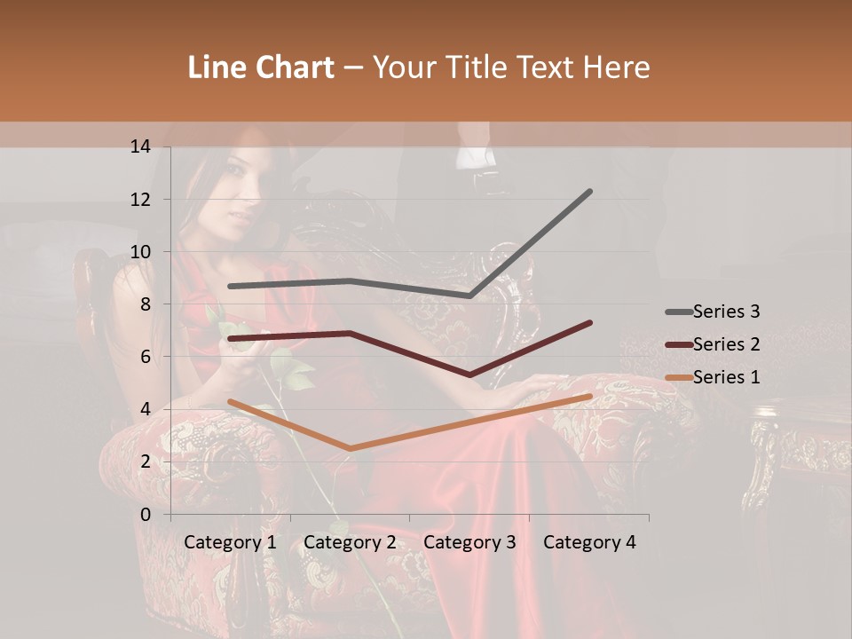 Emotion Young Sofa PowerPoint Template