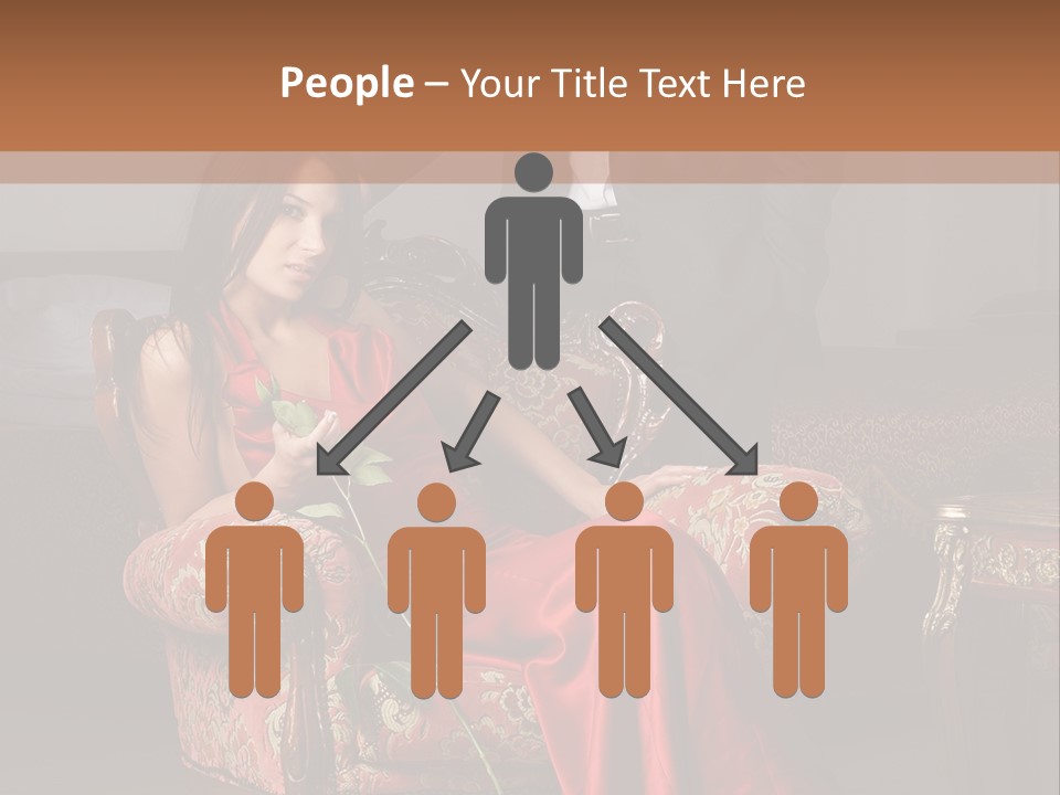 Emotion Young Sofa PowerPoint Template