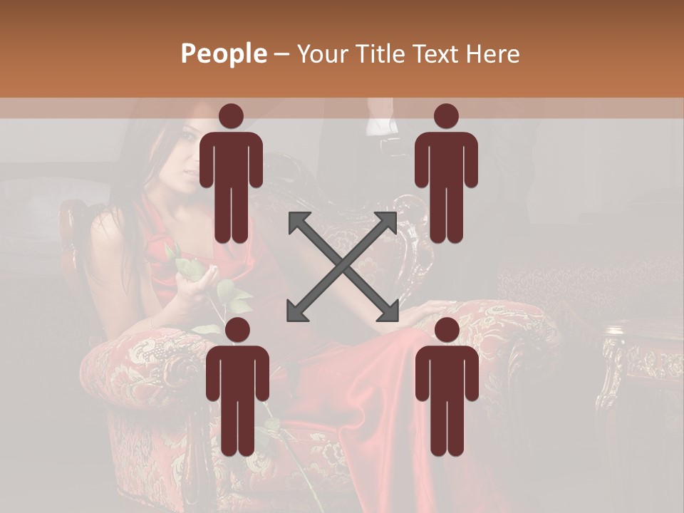 Emotion Young Sofa PowerPoint Template