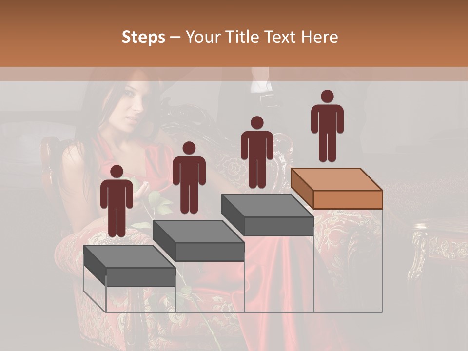 Emotion Young Sofa PowerPoint Template