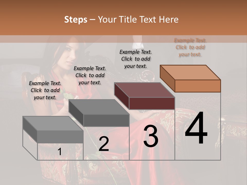 Emotion Young Sofa PowerPoint Template