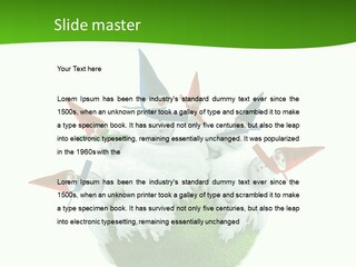 Man Handsome Costume PowerPoint Template