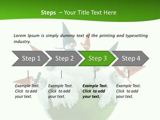 Man Handsome Costume PowerPoint Template