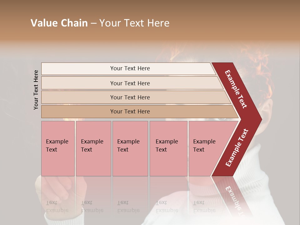 Portrait Women Fashion PowerPoint Template