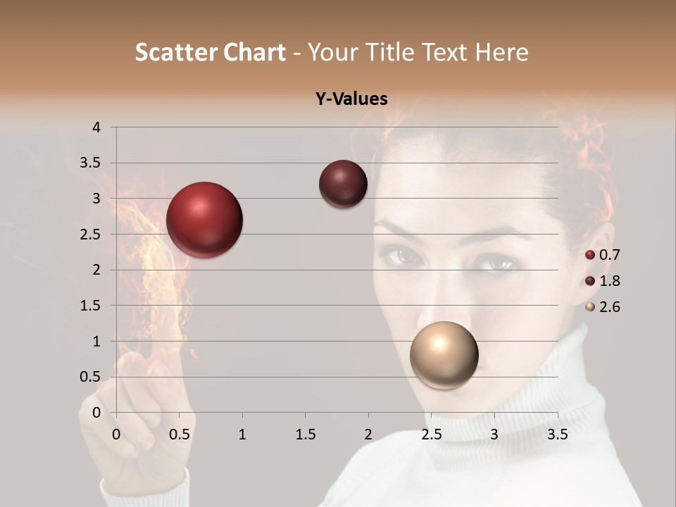 Portrait Women Fashion PowerPoint Template