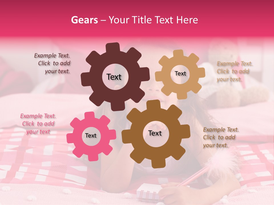 Family Lovely Lifestyle PowerPoint Template