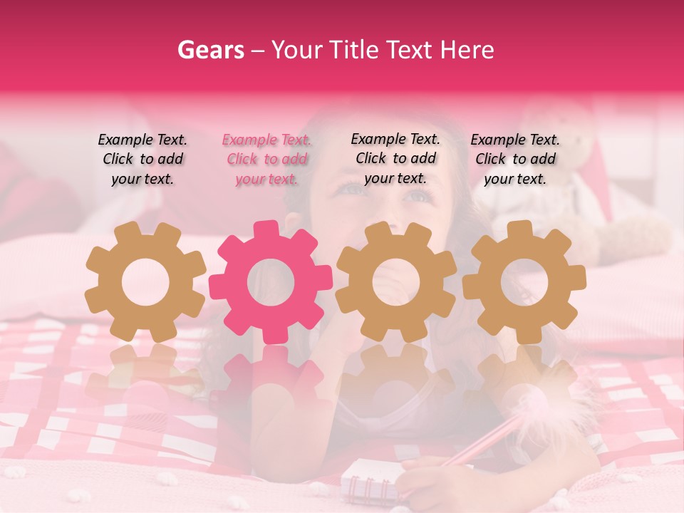 Family Lovely Lifestyle PowerPoint Template