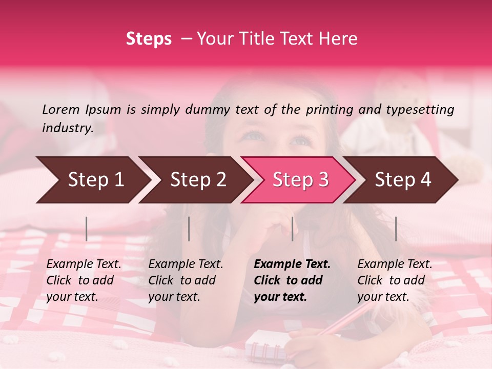 Family Lovely Lifestyle PowerPoint Template