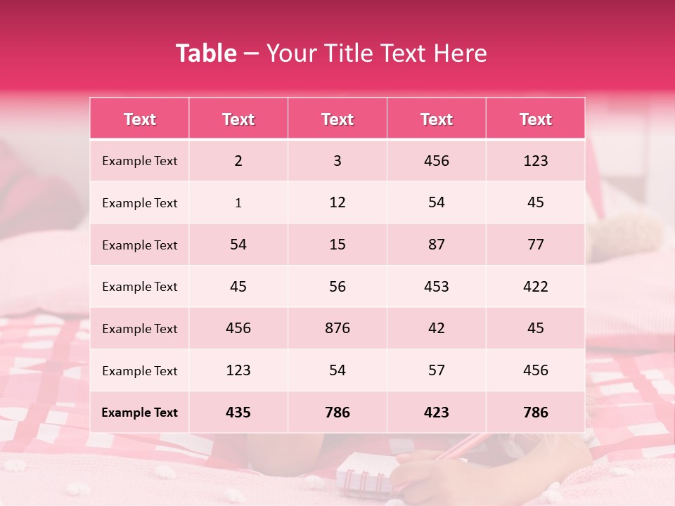 Family Lovely Lifestyle PowerPoint Template