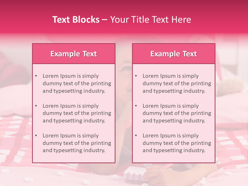 Family Lovely Lifestyle PowerPoint Template