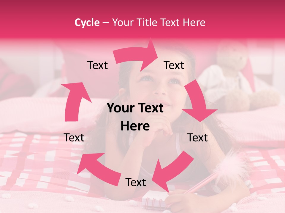 Family Lovely Lifestyle PowerPoint Template