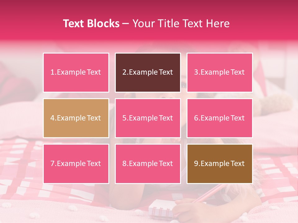 Family Lovely Lifestyle PowerPoint Template