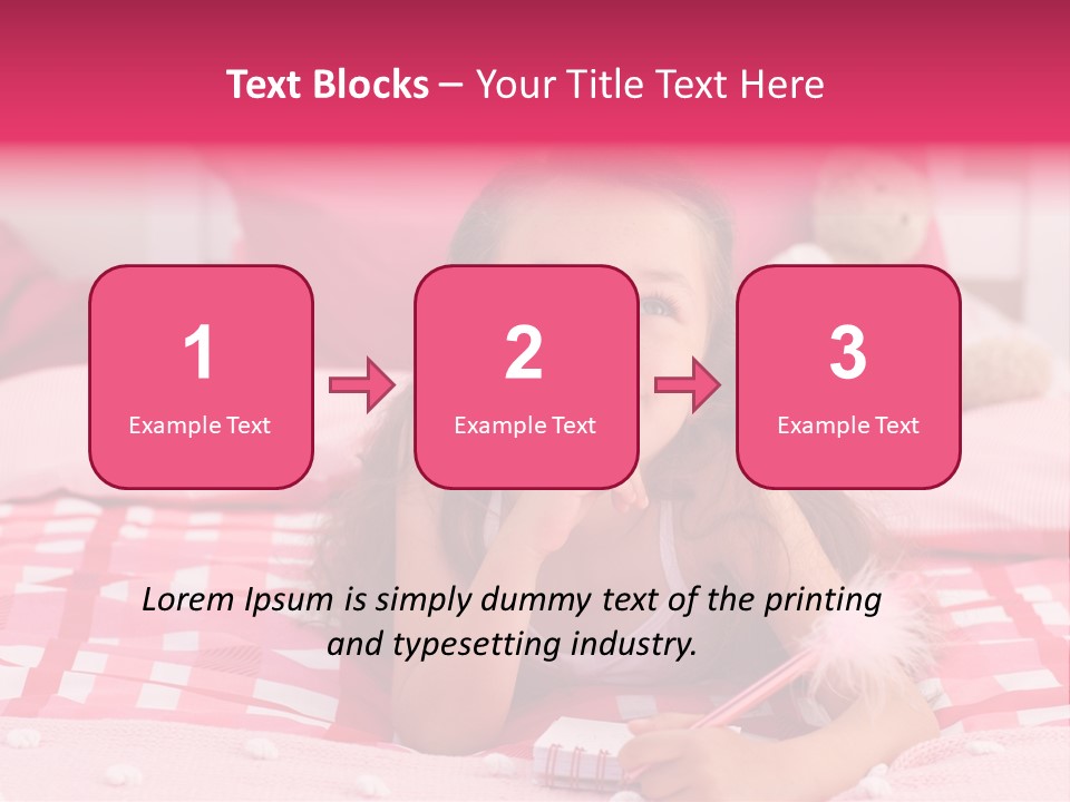 Family Lovely Lifestyle PowerPoint Template